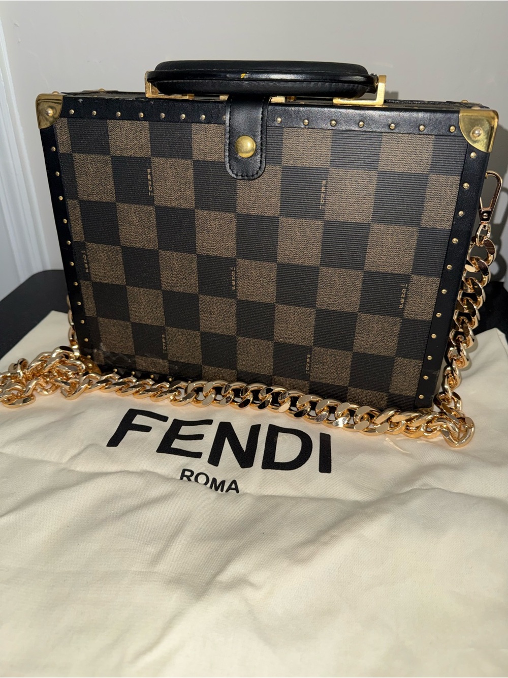 Fendi Trunk Case Bag RARE - Picture 13 of 14